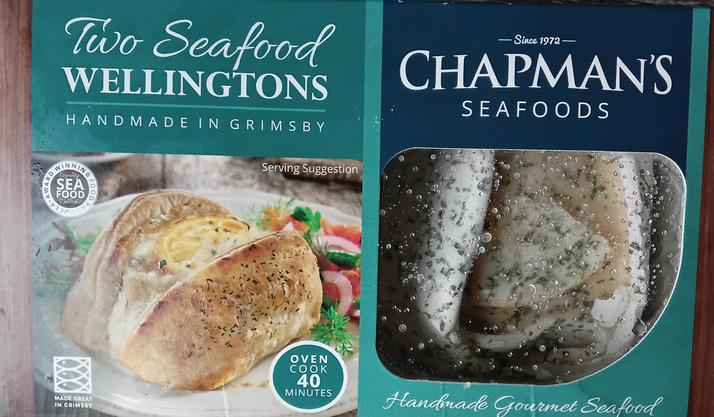 Chapman's Seafood Wellingtons (Pack of 2)