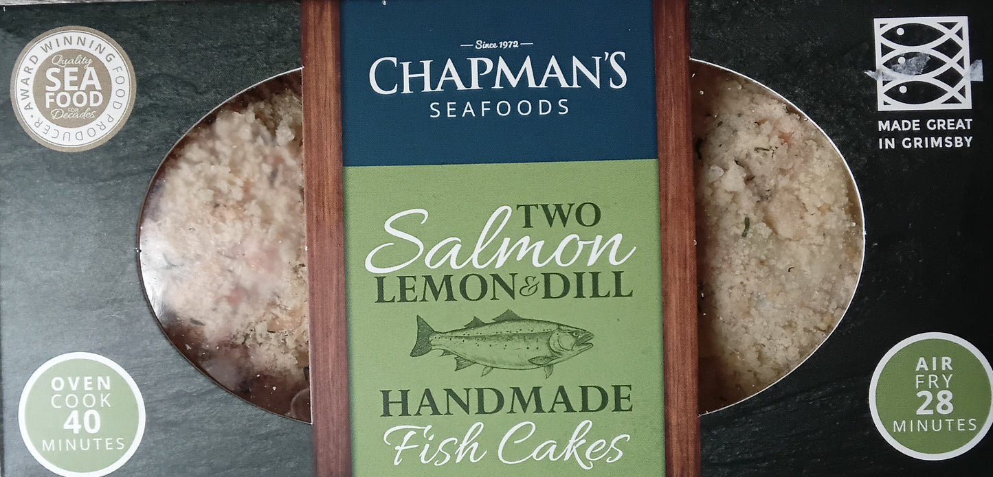 Chapman's Salmon, Lemon and Dill Fishcakes (2 pack)