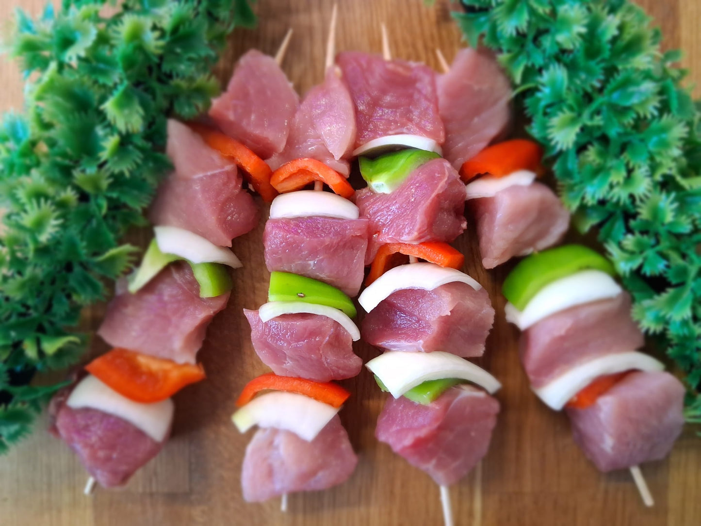 Pork & Pepper Kebabs x 4