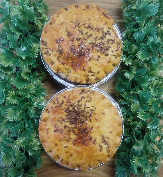 Individual Chicken Balti Pie