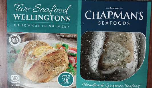 Chapman's Seafood Wellingtons (Pack of 2)