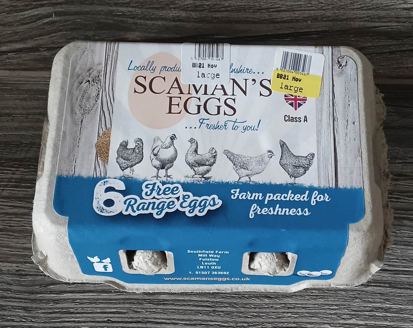 Free Range Eggs (Large)