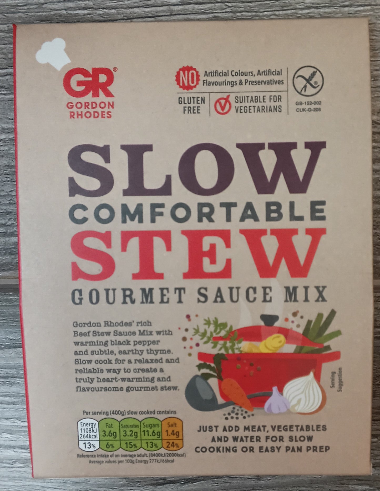 Gordon Rhodes Stew Mix (Gluten Free)