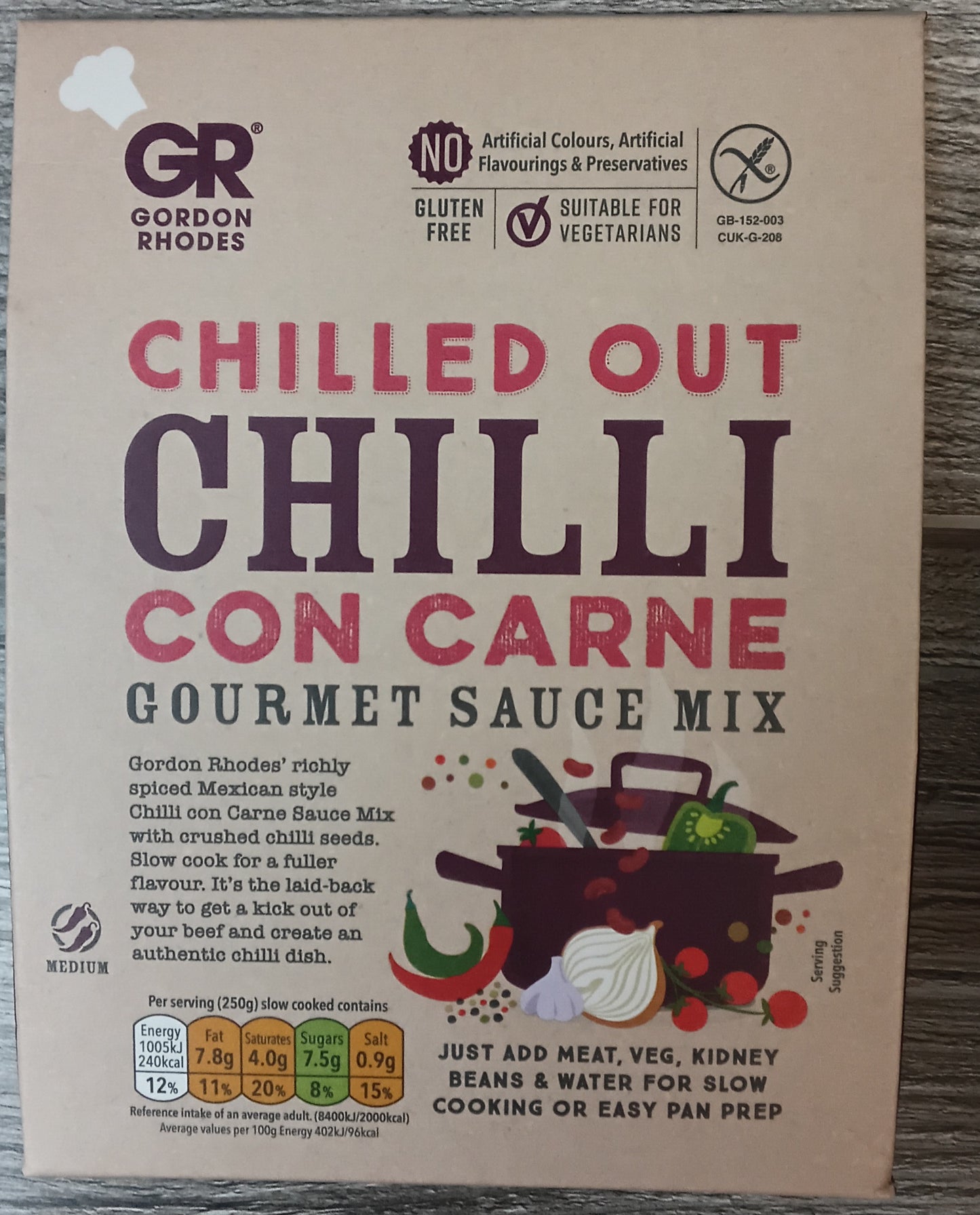 Gordon Rhodes Chilli Mix (Gluten Free)