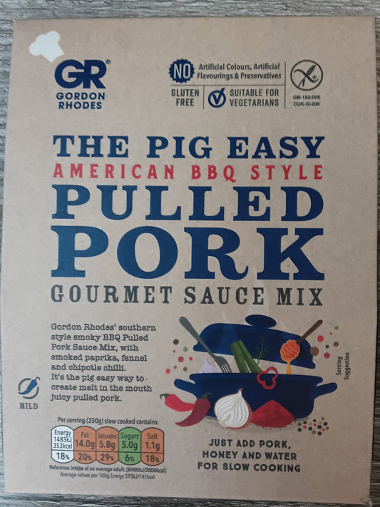 Gordon Rhodes Pig Easy Pulled Pork Mix
