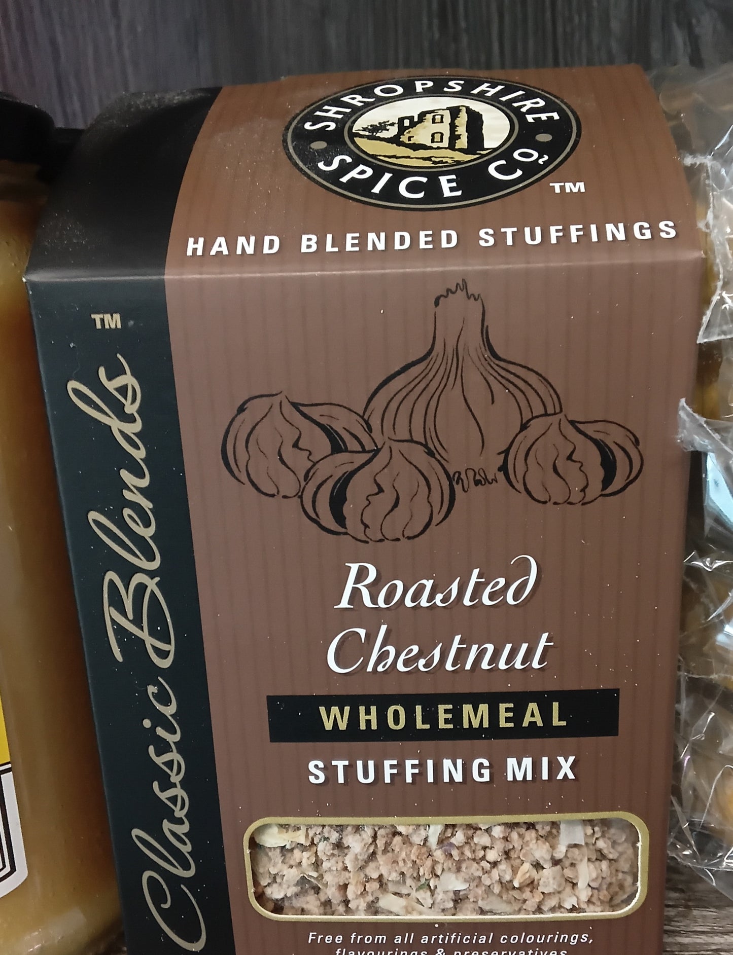 Roasted Chestnut Wholemeal Stuffing