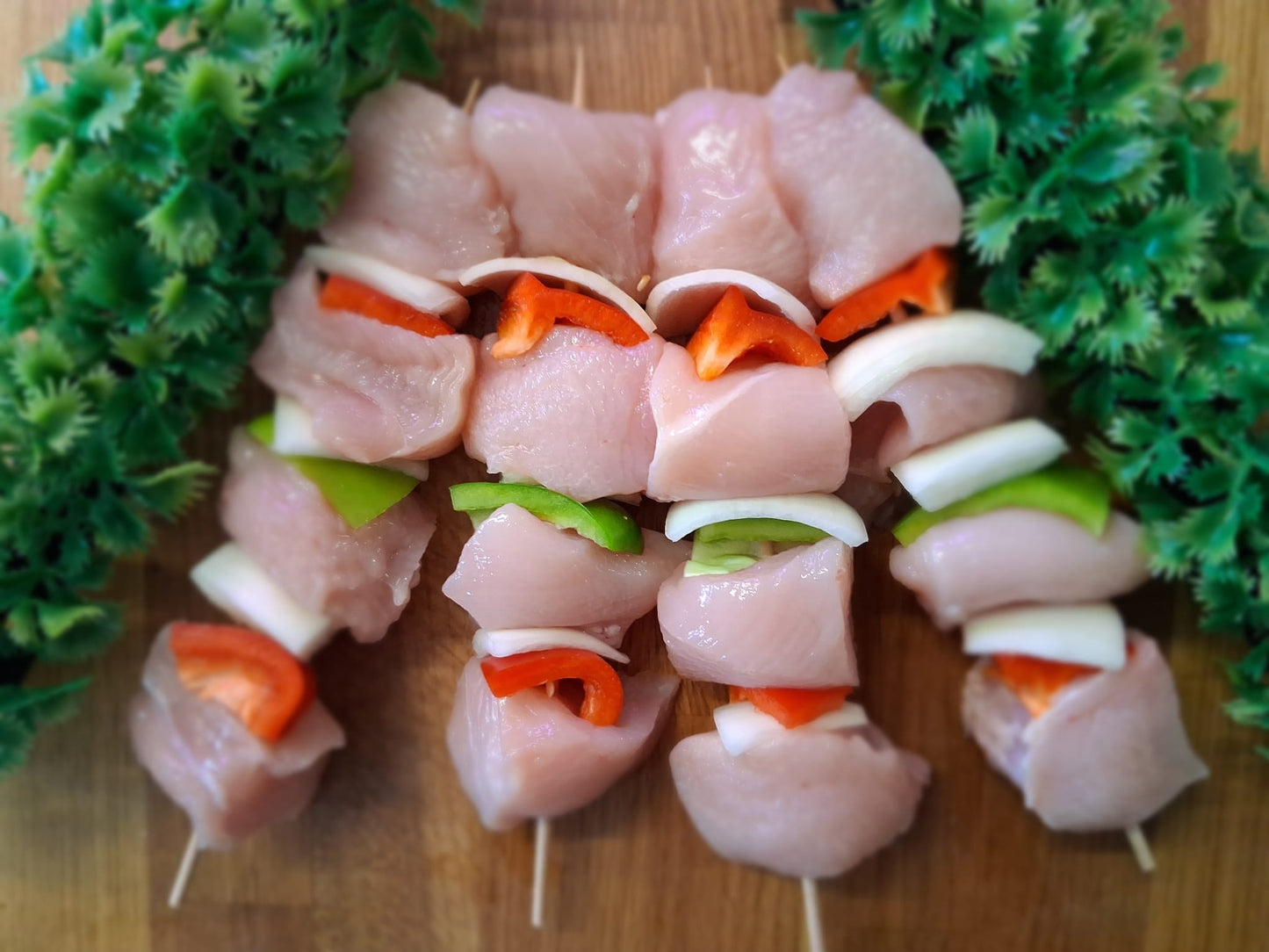Chicken & Pepper Kebabs x 4