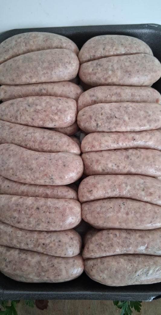 5lb pack Lincolnshire Sausages